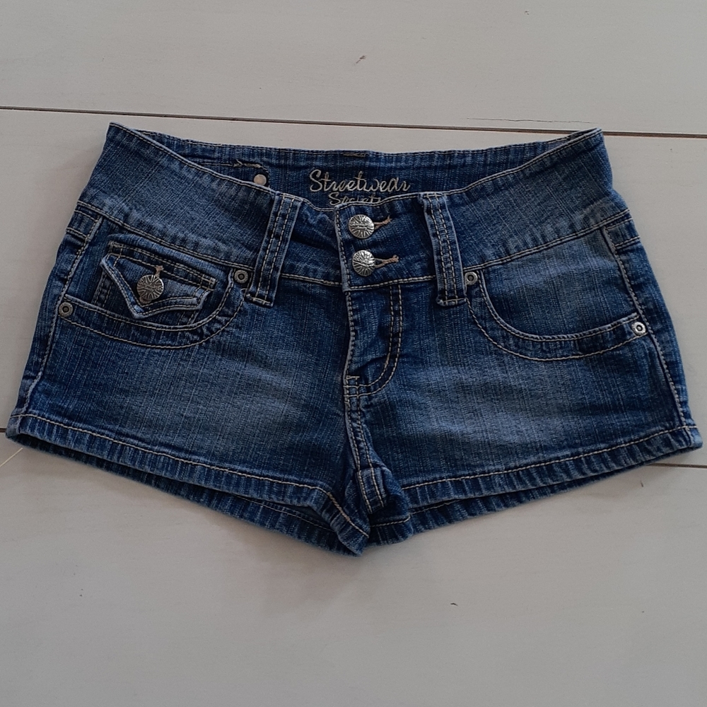 + Blue Denim Streetwear Society Jean Shorts